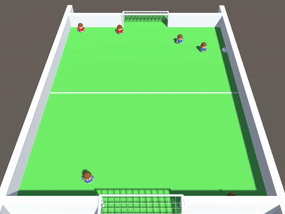 3v3 Soccer AI Agents